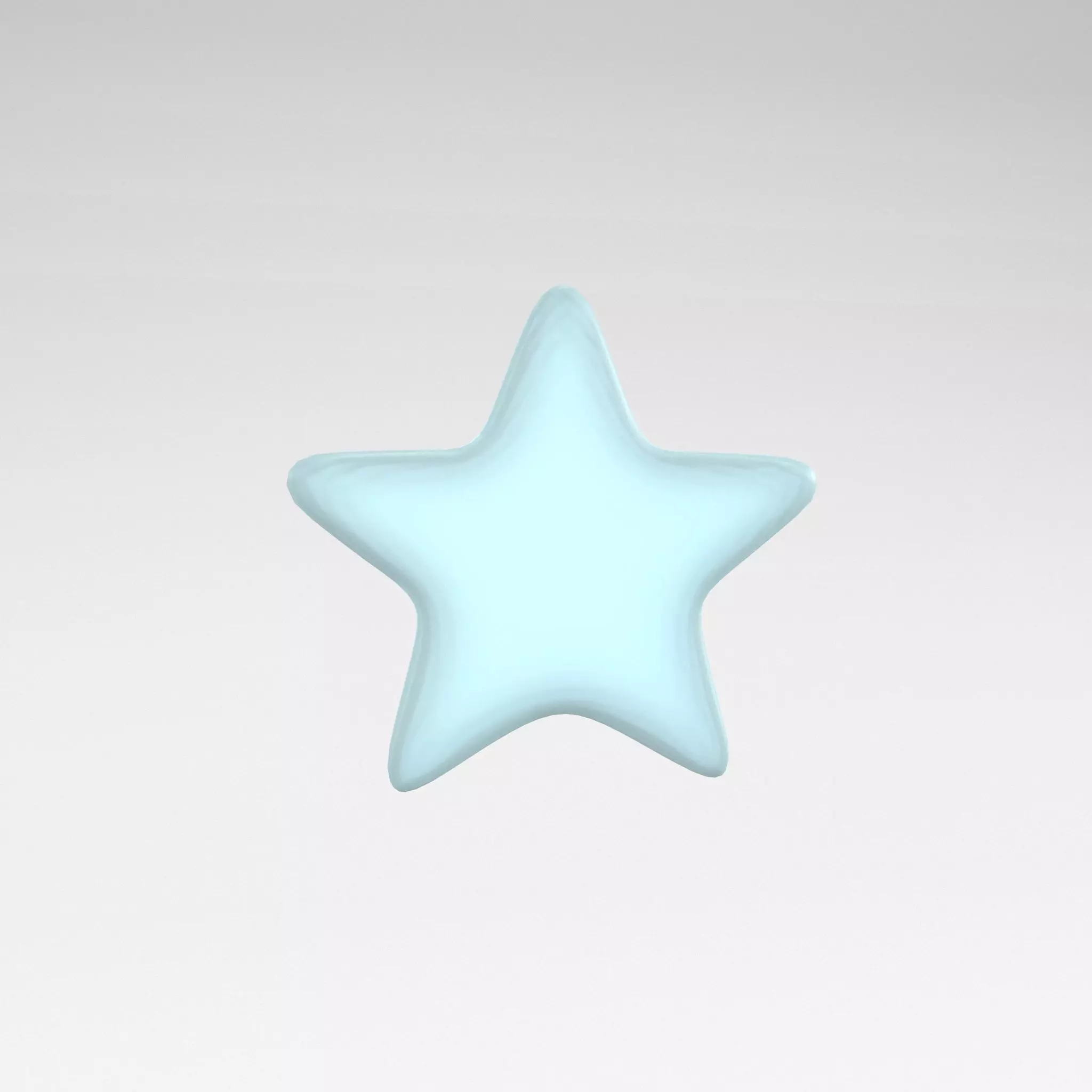 Star v1 004 Low-poly 3D model_0