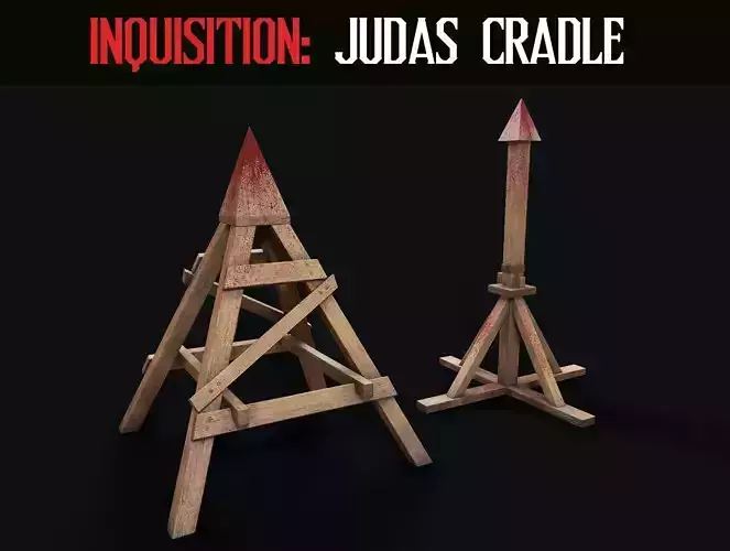 Inquisition - Judas Cradle Low-poly 3D model
