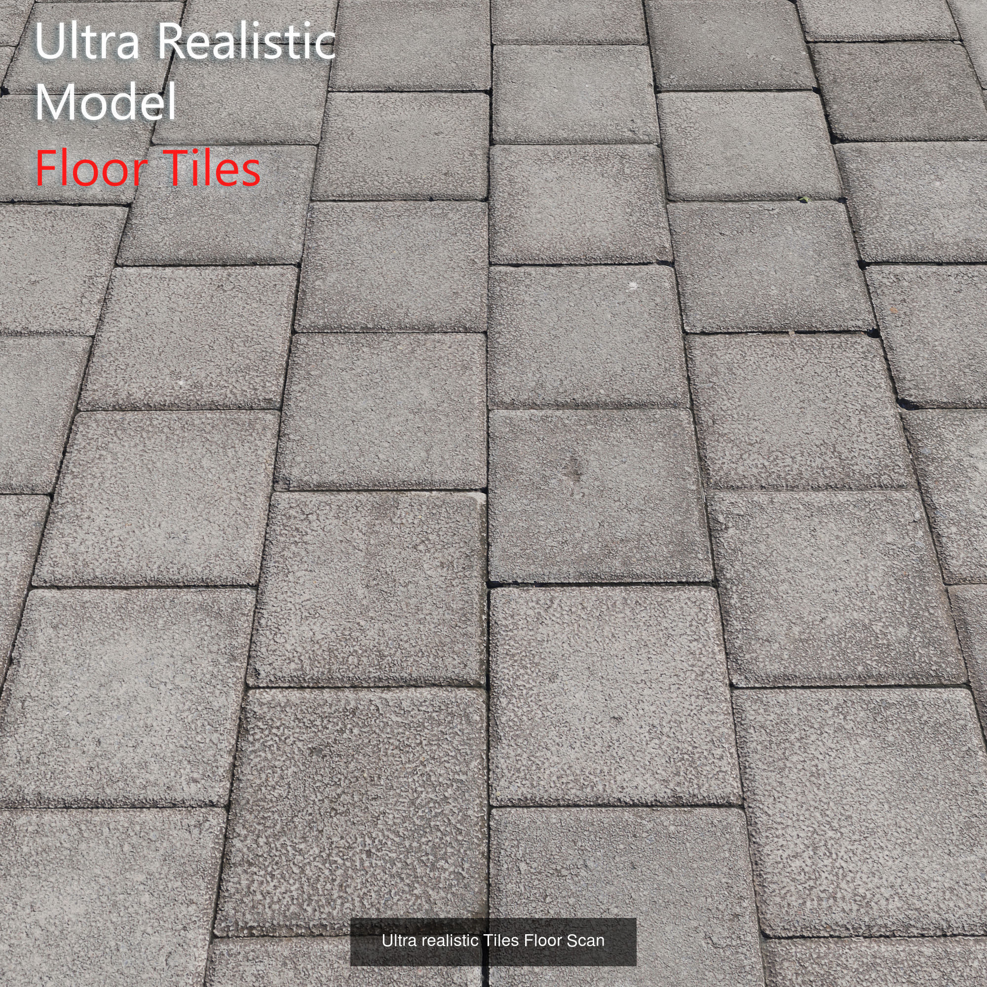 Ultra realistic Floor Tiles 3D Model Collection_8