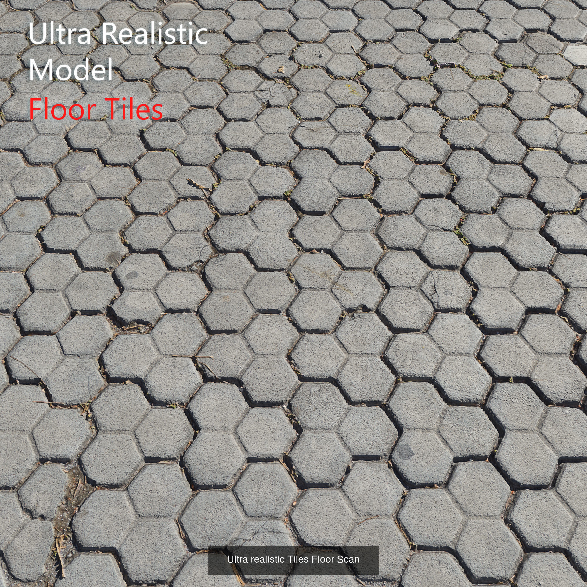 Ultra realistic Floor Tiles 3D Model Collection_7