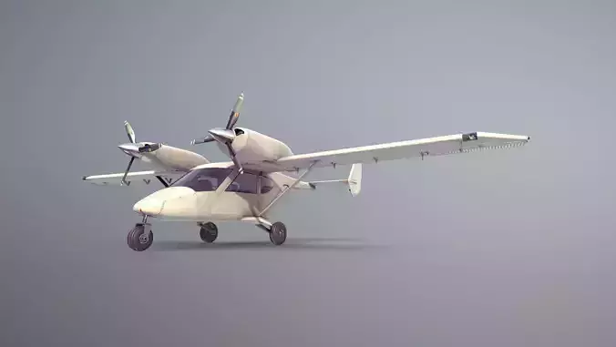 Accord-201 Default Livery Low-poly 3D model