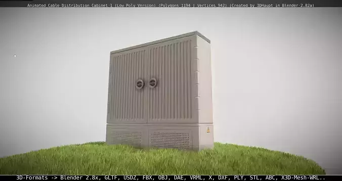 Animated Cable Distribution Cabinet 1