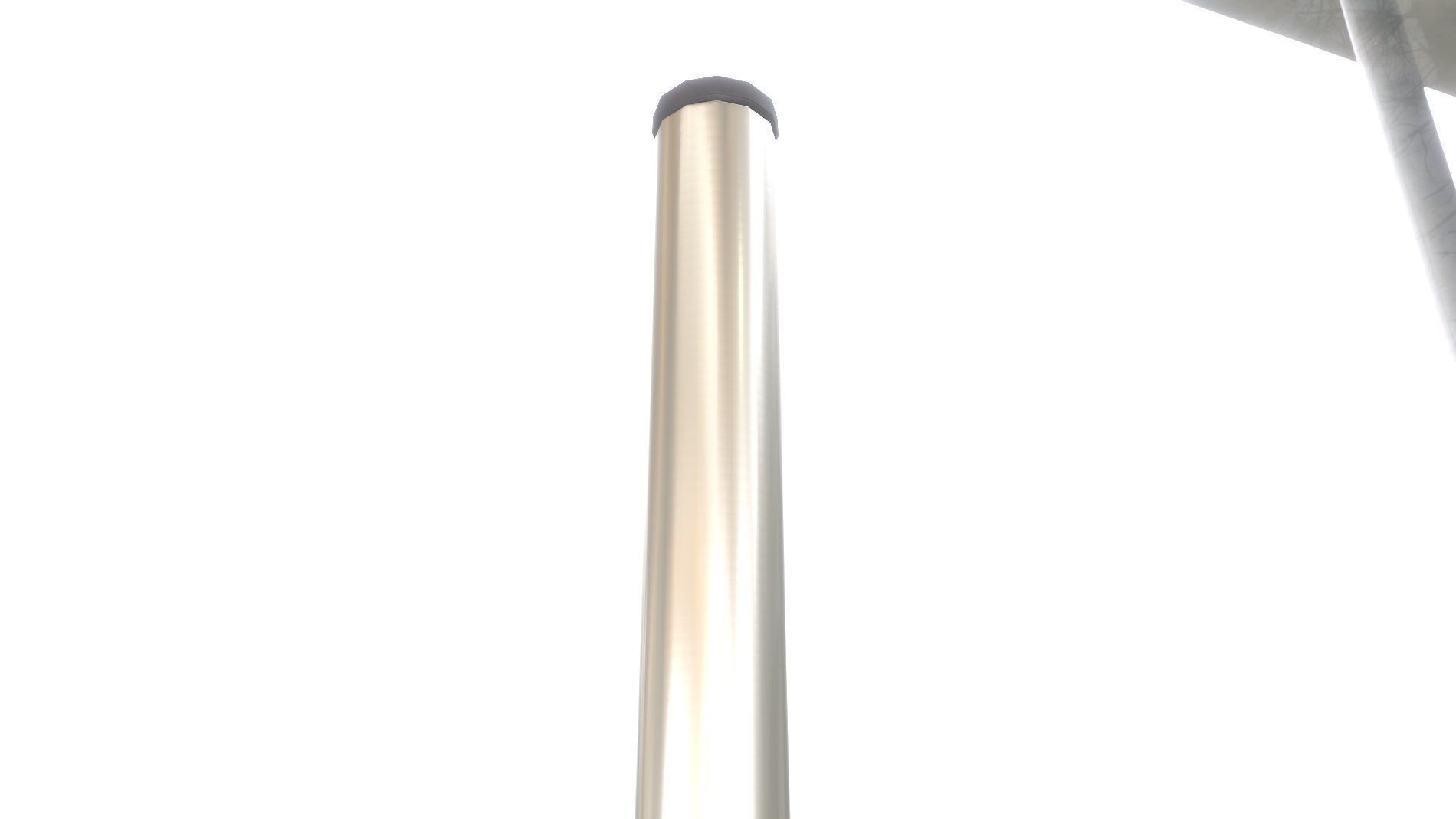 Street Light 10 Basic Low-Poly 180mm Low-poly 3D model_81