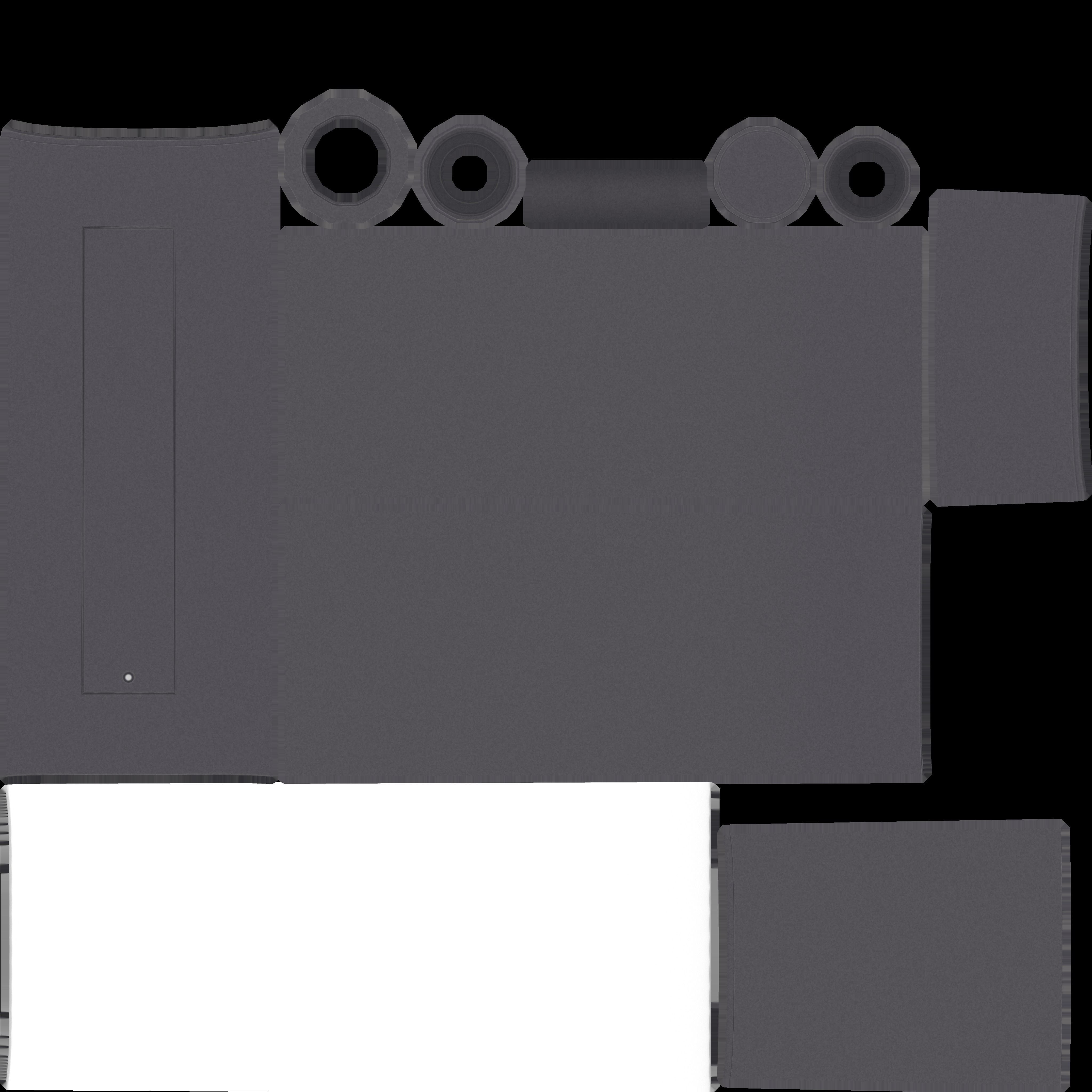 Street Light 10 Basic Low-Poly 315mm  Low-poly 3D model_101