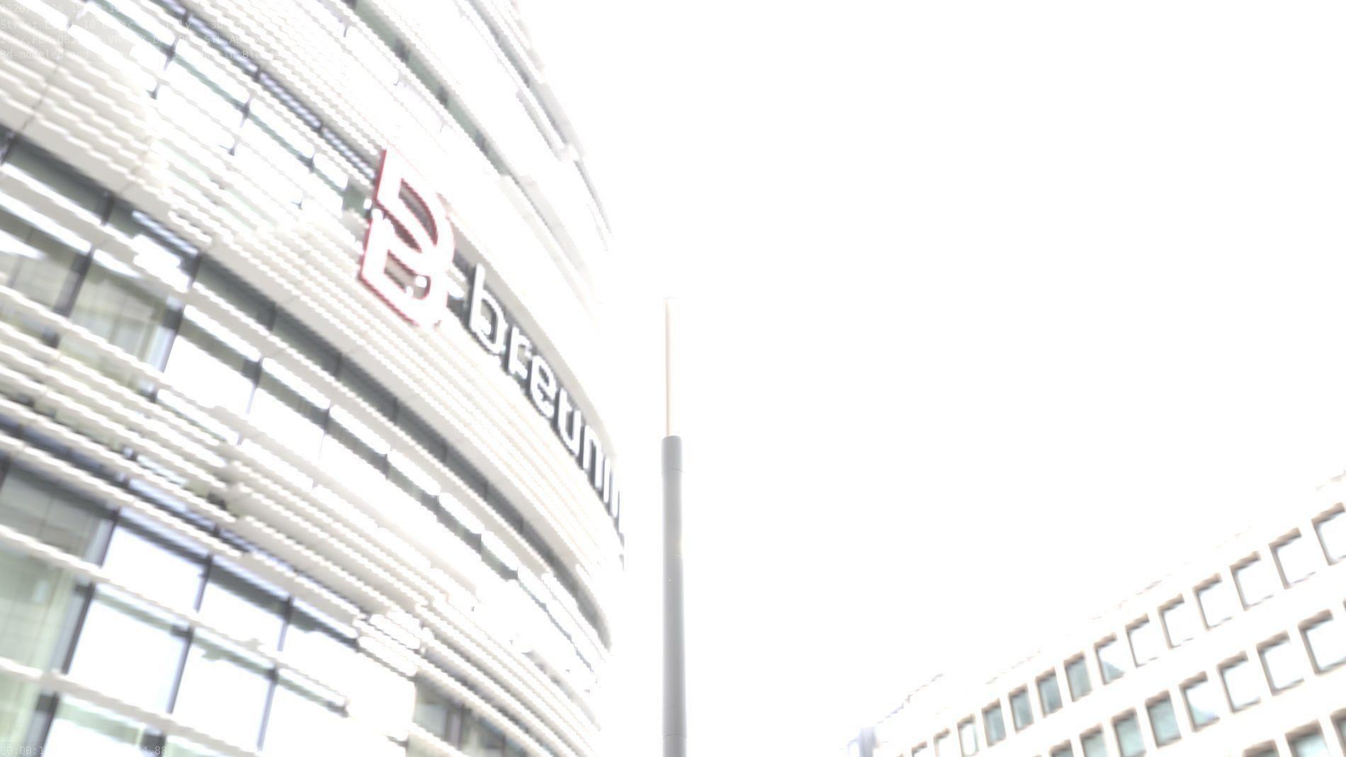 Street Light 10 Basic Low-Poly 390mm Low-poly 3D model_84