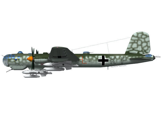 Heinkel He 177 Greif 3D model_5