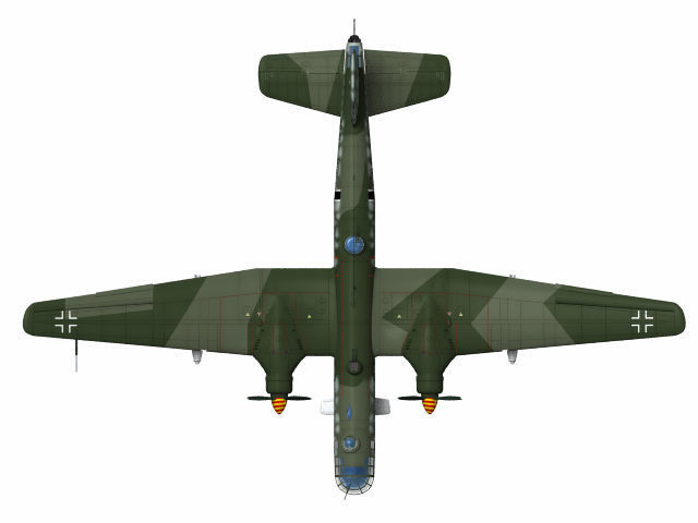 Heinkel He 177 Greif 3D model_6