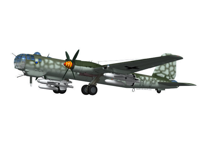 Heinkel He 177 Greif 3D model_2