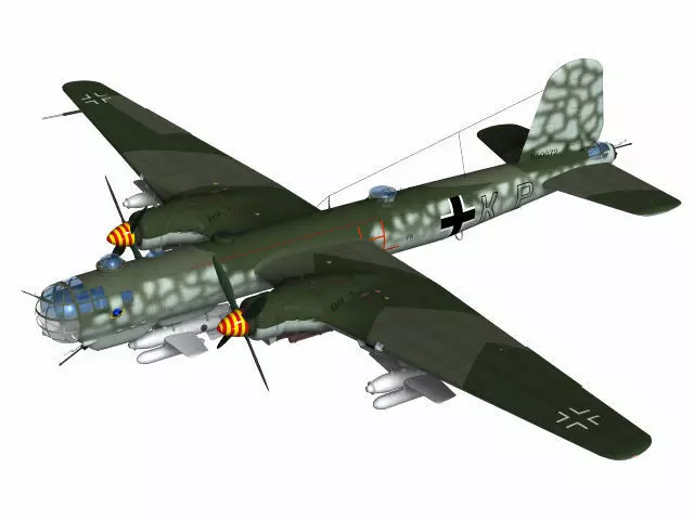 Heinkel He 177 Greif 3D model_0