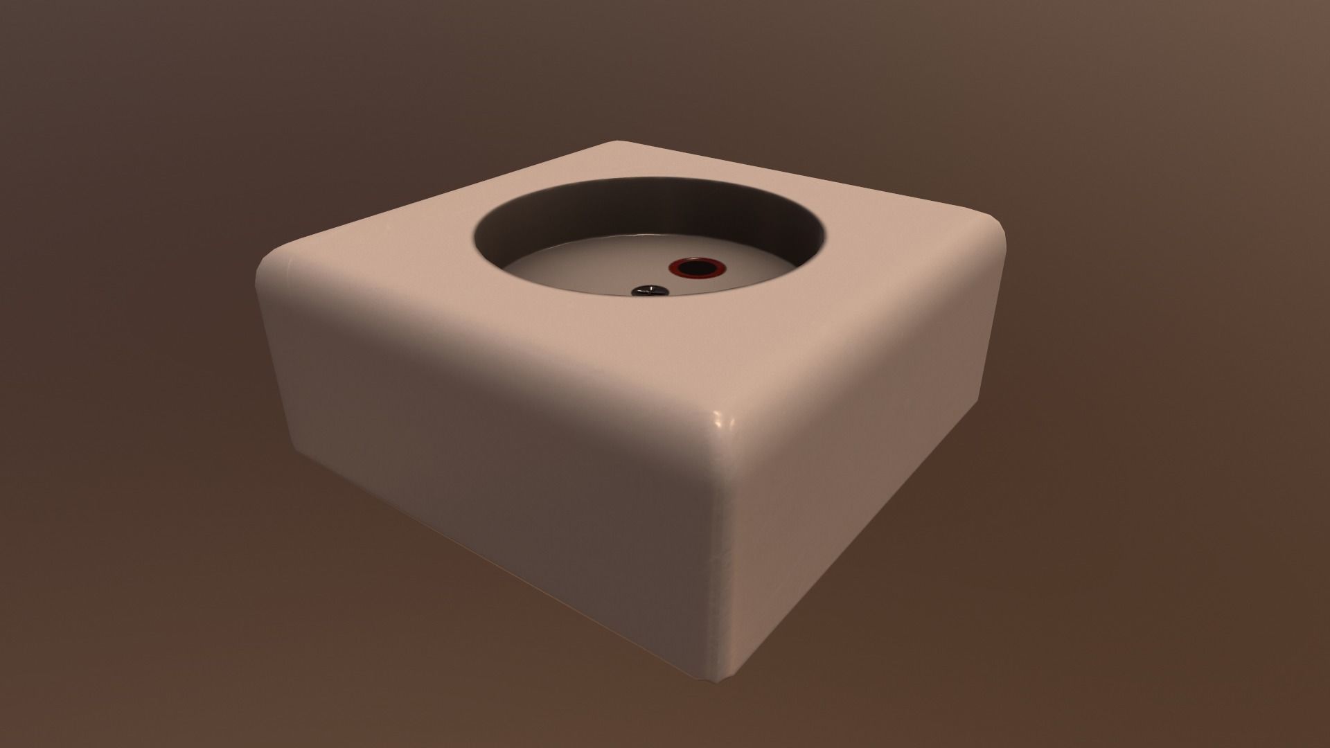 Electrical Outlet Low-poly 3D model_22