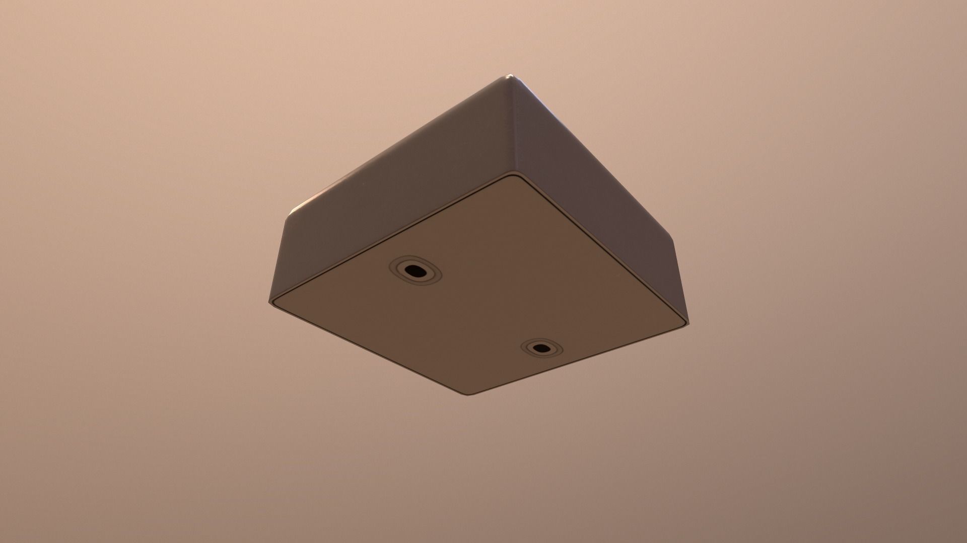 Electrical Outlet Low-poly 3D model_20