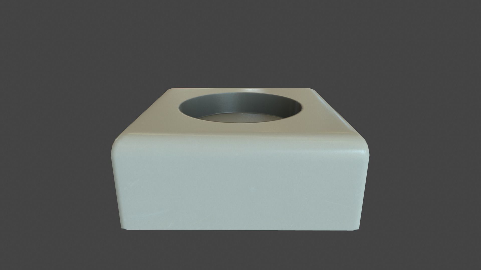Electrical Outlet Low-poly 3D model_9