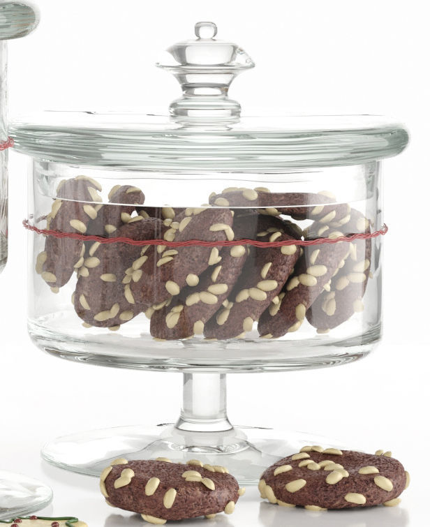 Cookies and sweets showcase pattern 3D model_3