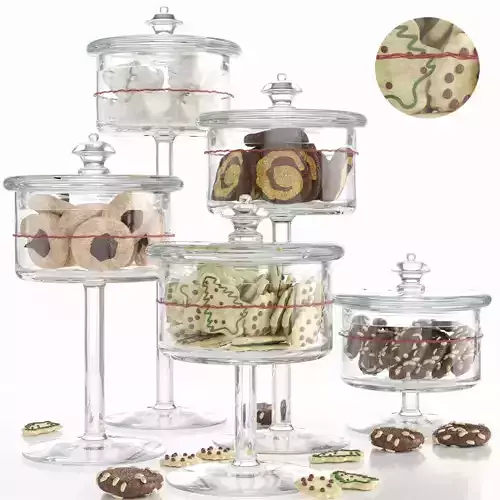 Cookies and sweets showcase pattern