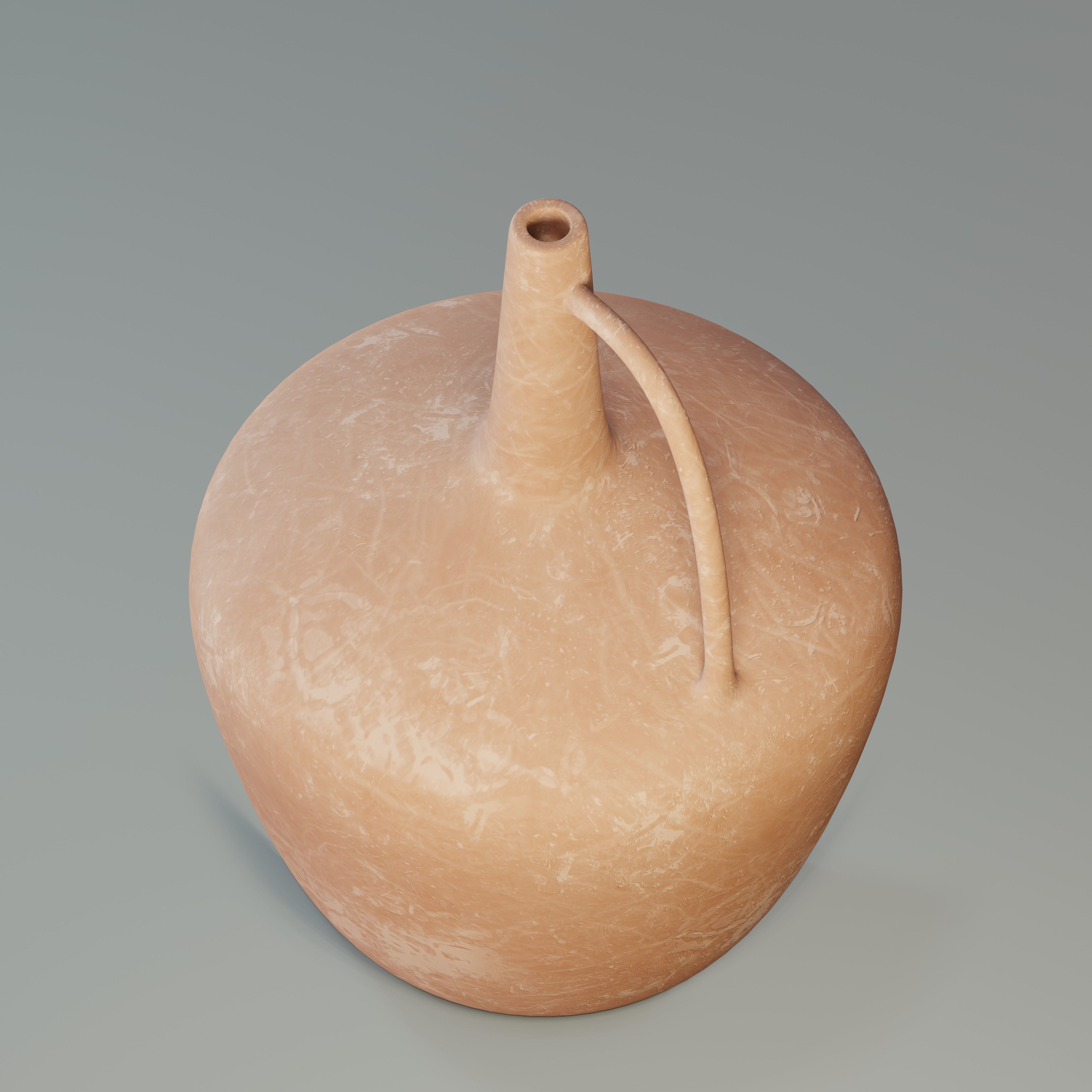 Old jug 02 3D model_1