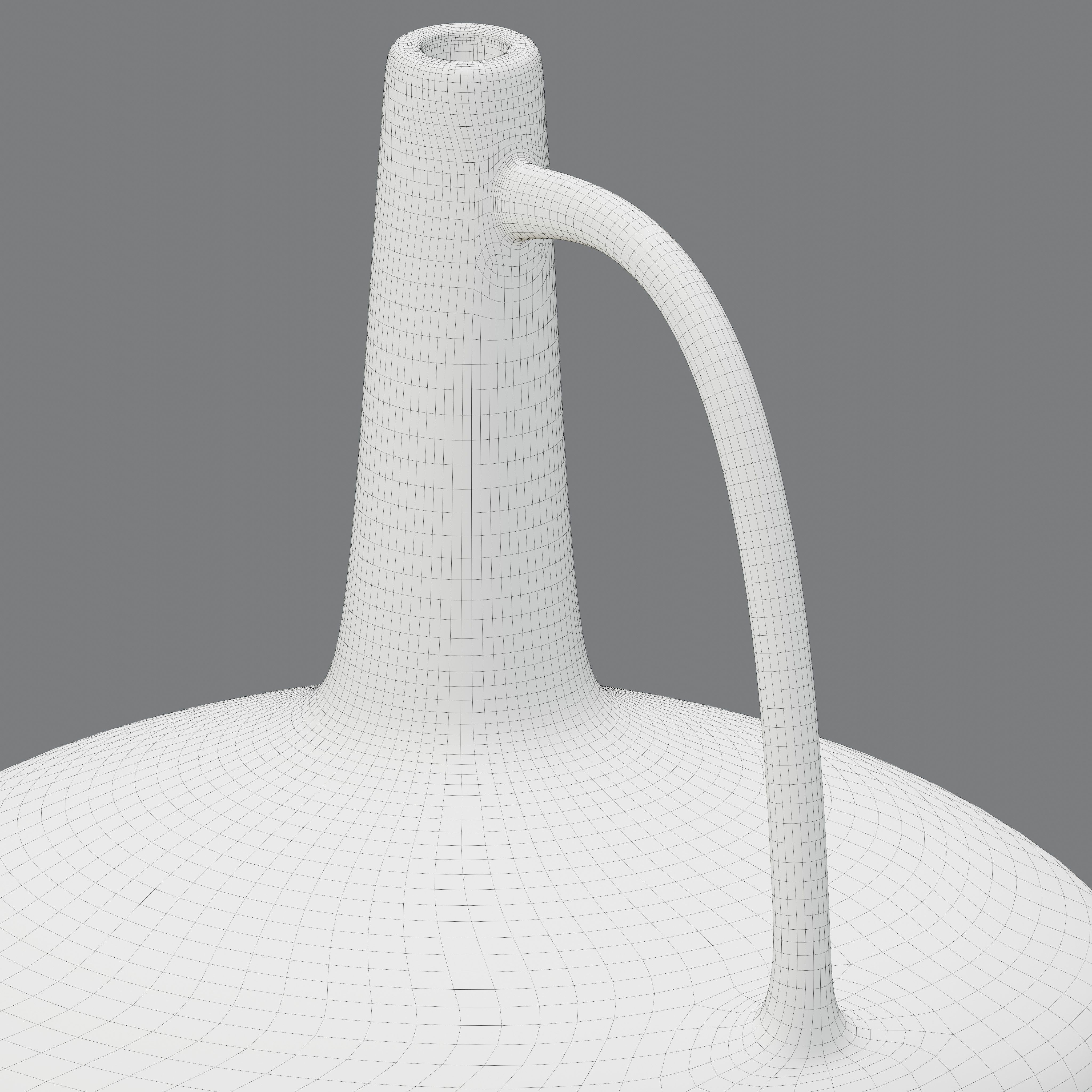 Old jug 02 3D model_6