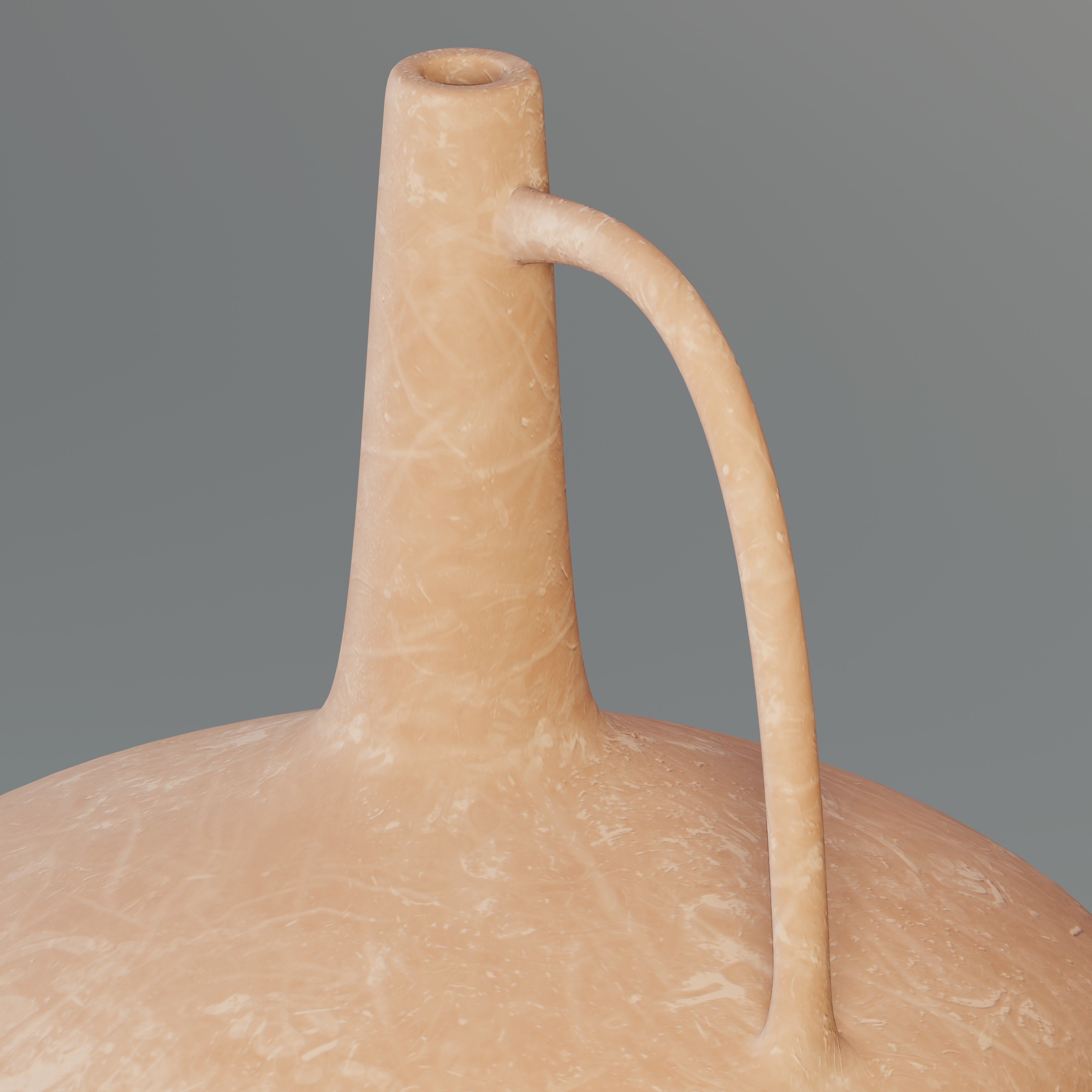 Old jug 02 3D model_2