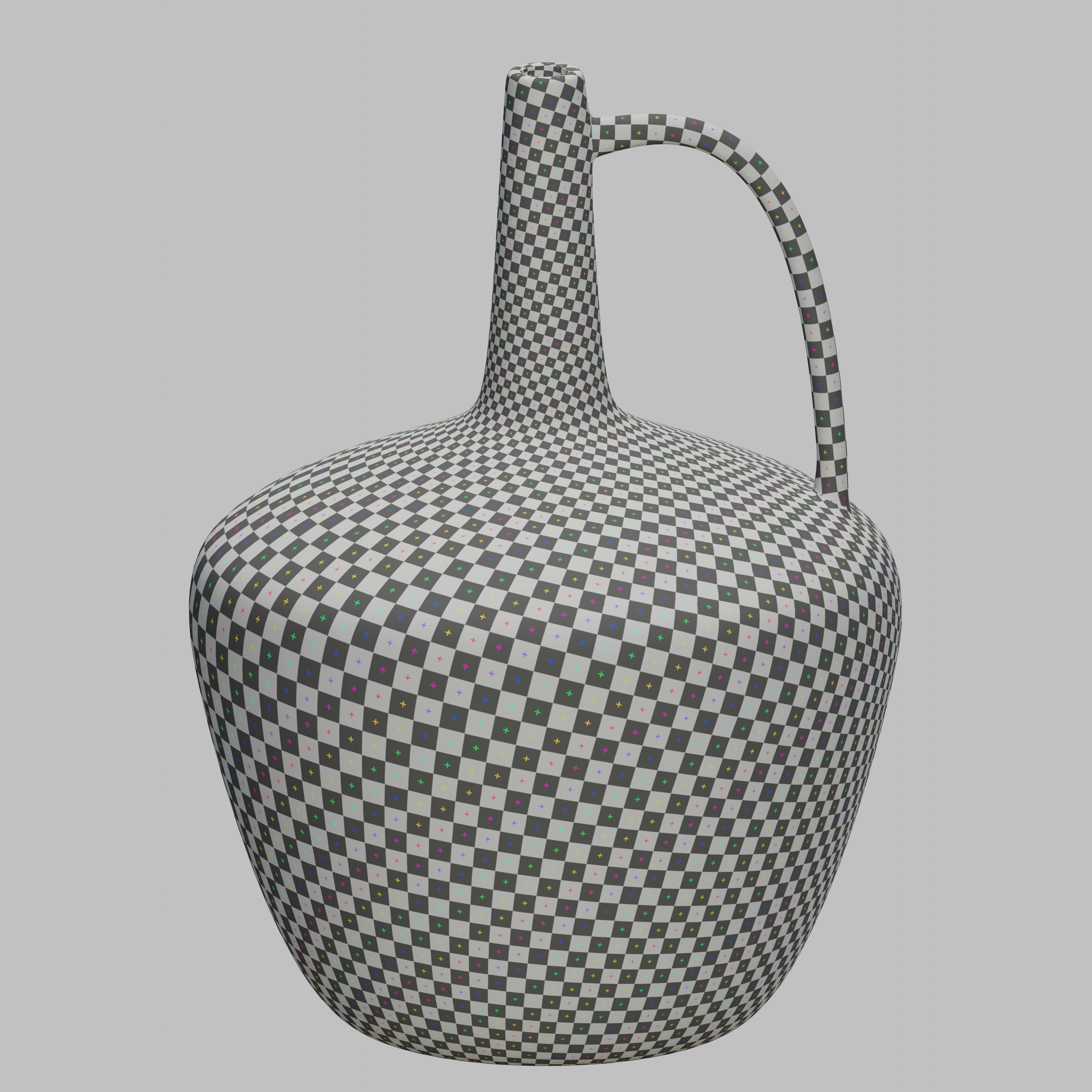 Old jug 02 3D model_8