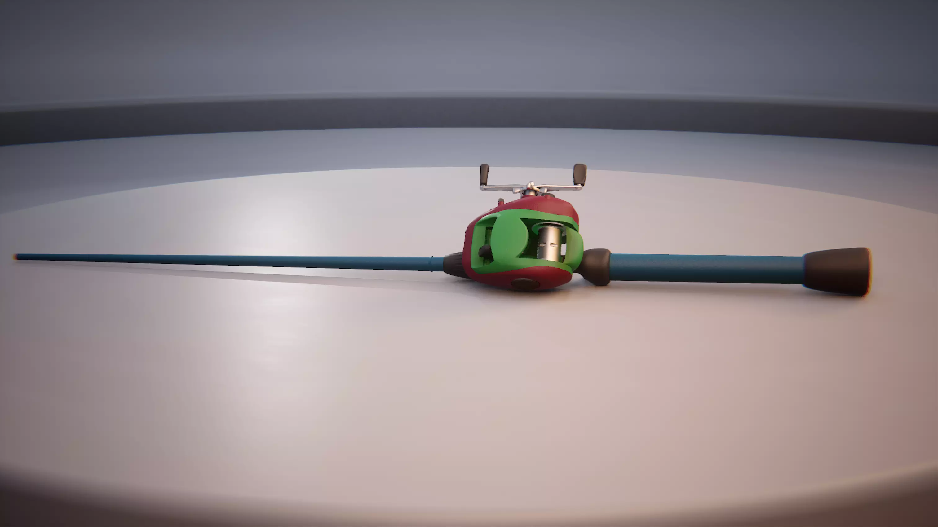 Fishing Reel 3D model_0