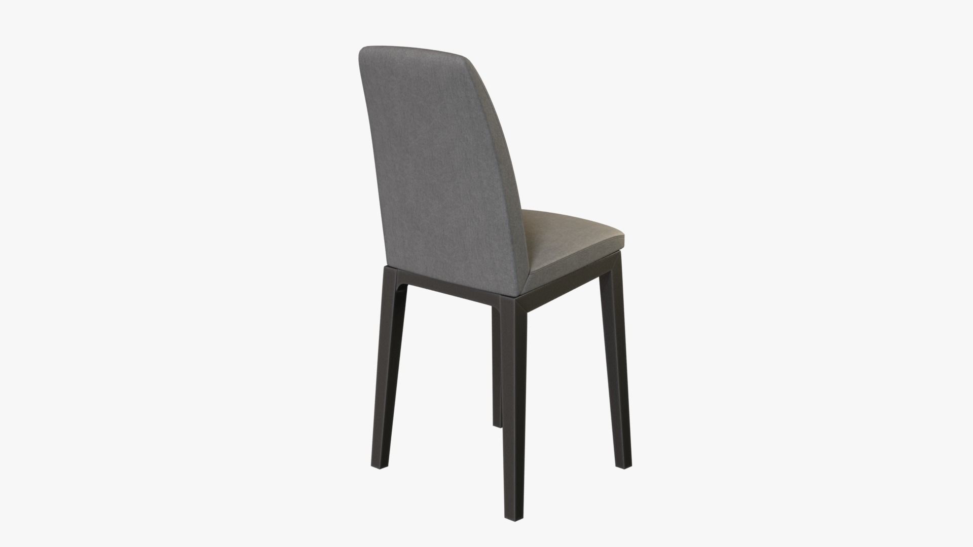 Simple modern chair Free 3D model_1