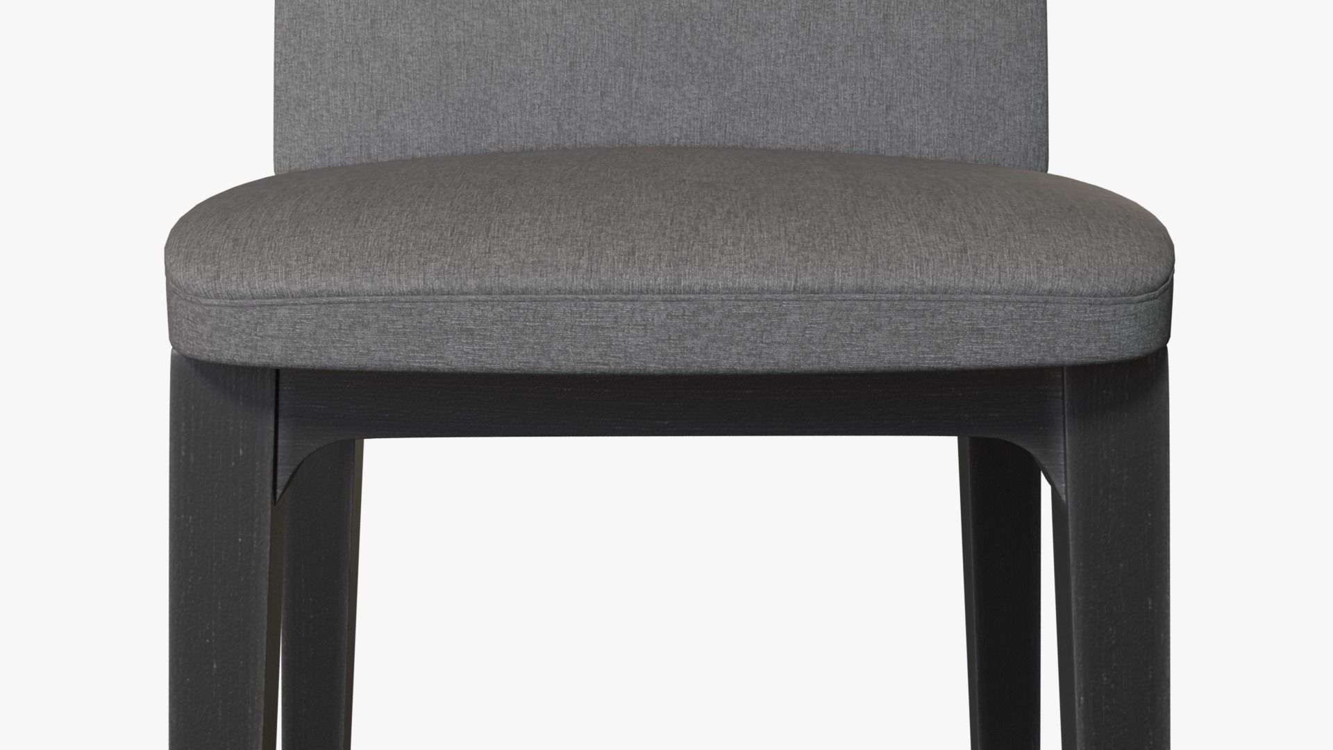 Simple modern chair Free 3D model_4