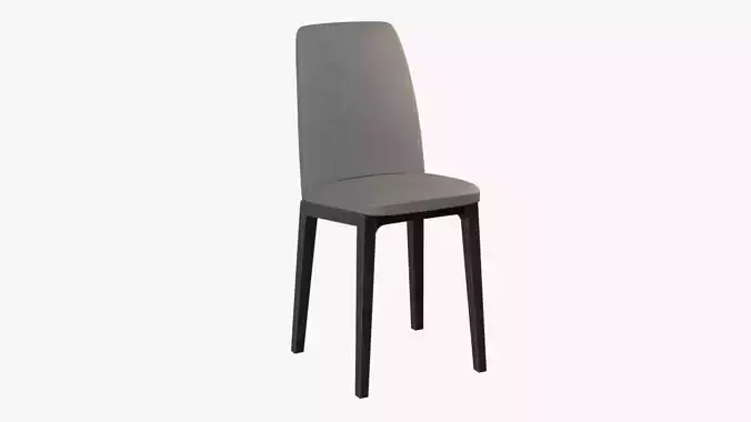 Simple modern chair Free 3D model