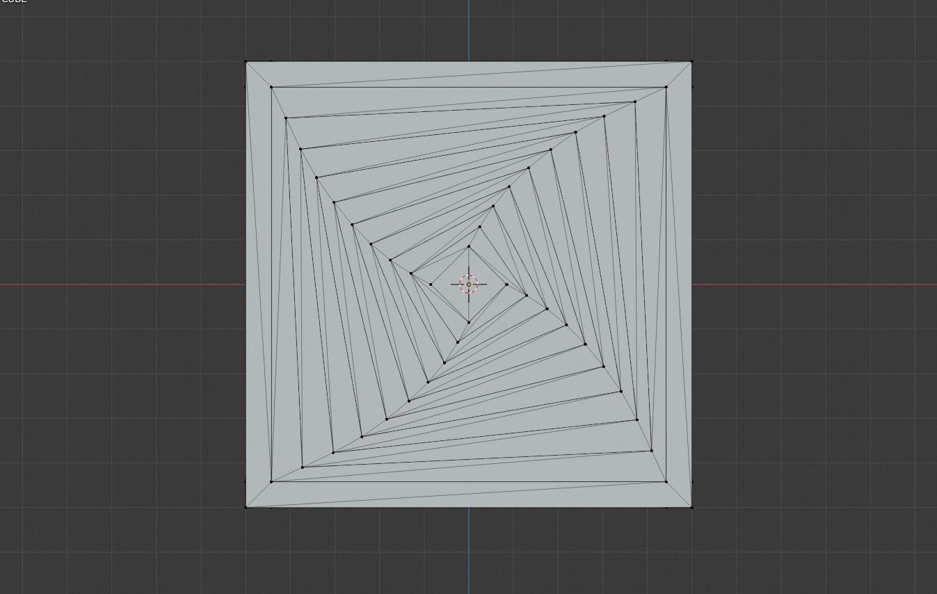 Inner spiral vortex cube 3D print model_3