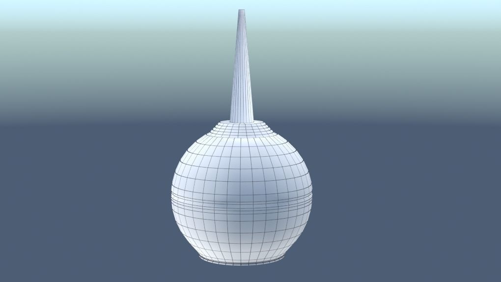 Enema ball with tip 3D model_3