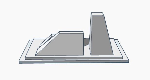 Geometric Scene  3D print model_1