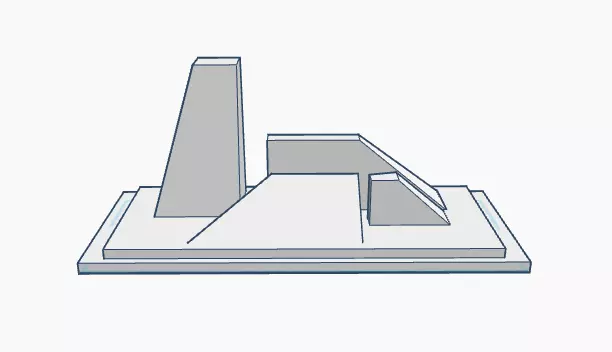 Geometric Scene  3D print model_0