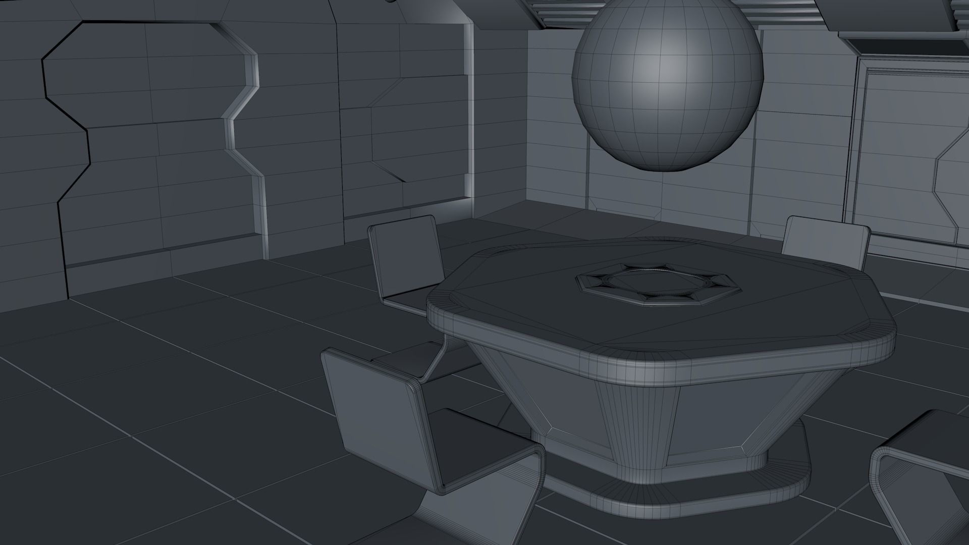 Sci Fi Interior 3D model_7