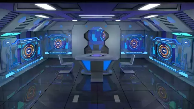 Sci Fi Interior 