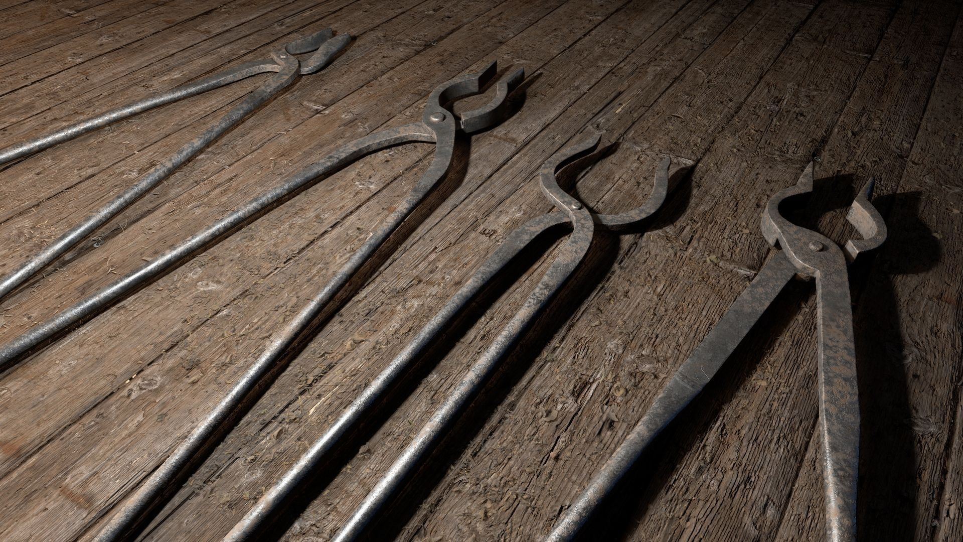 Inquisition - Tools Low-poly 3D model_4