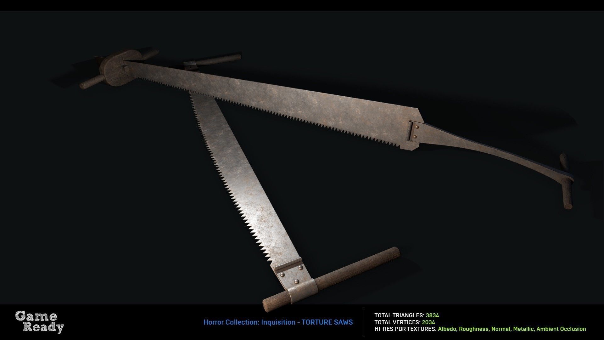 Inquisition - Tools Low-poly 3D model_13