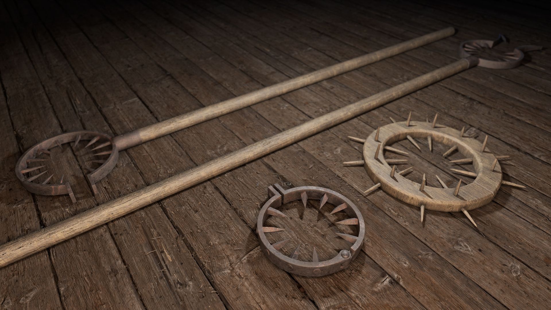 Inquisition - Tools Low-poly 3D model_11