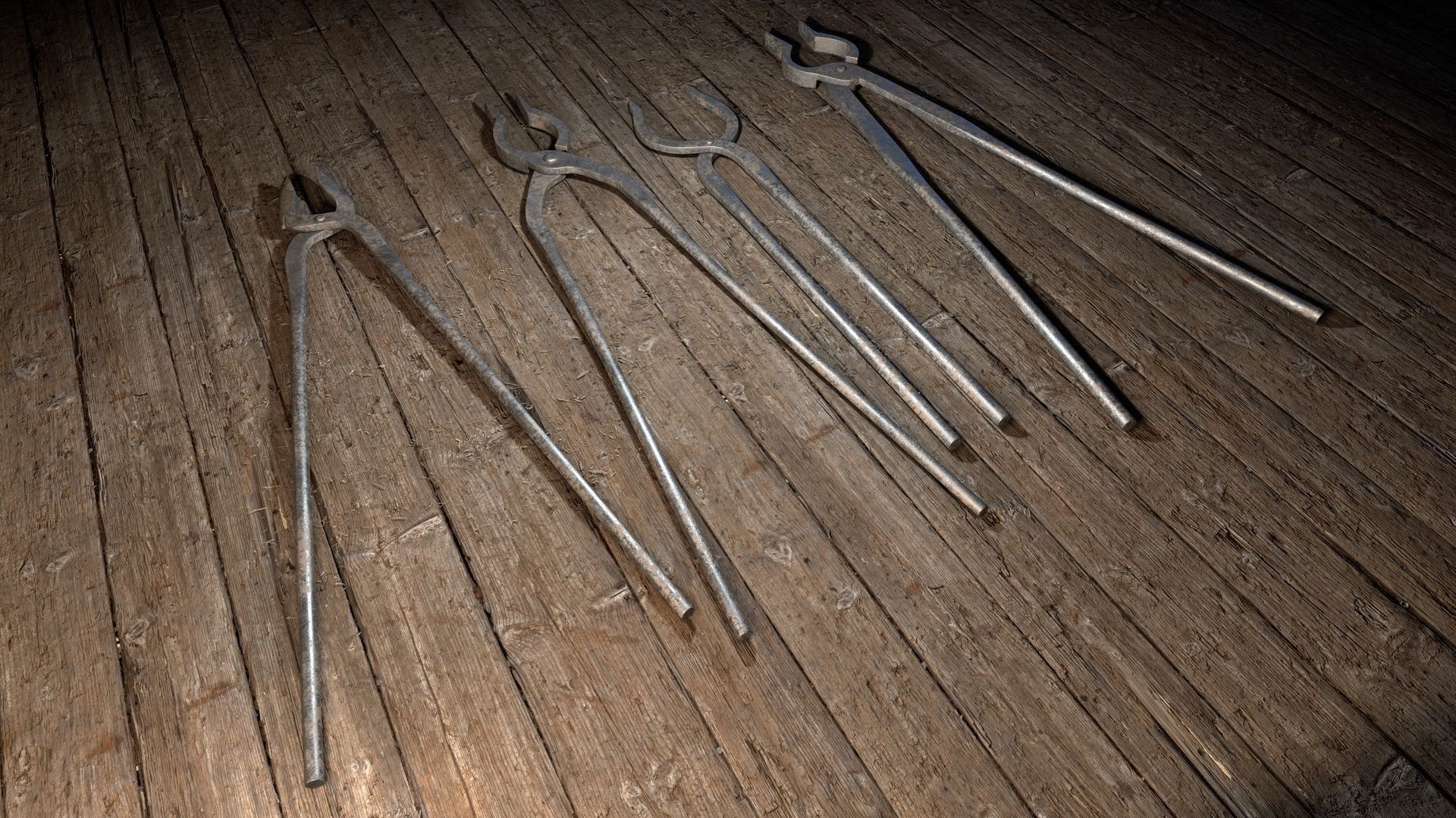 Inquisition - Tools Low-poly 3D model_2