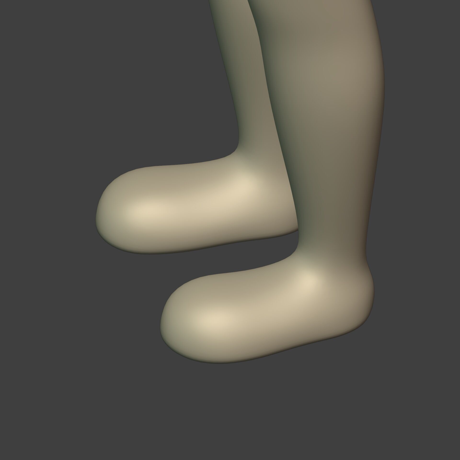 Cartoon Stickman - Man - Character - with IK and FK Rig  Low-poly 3D model_17
