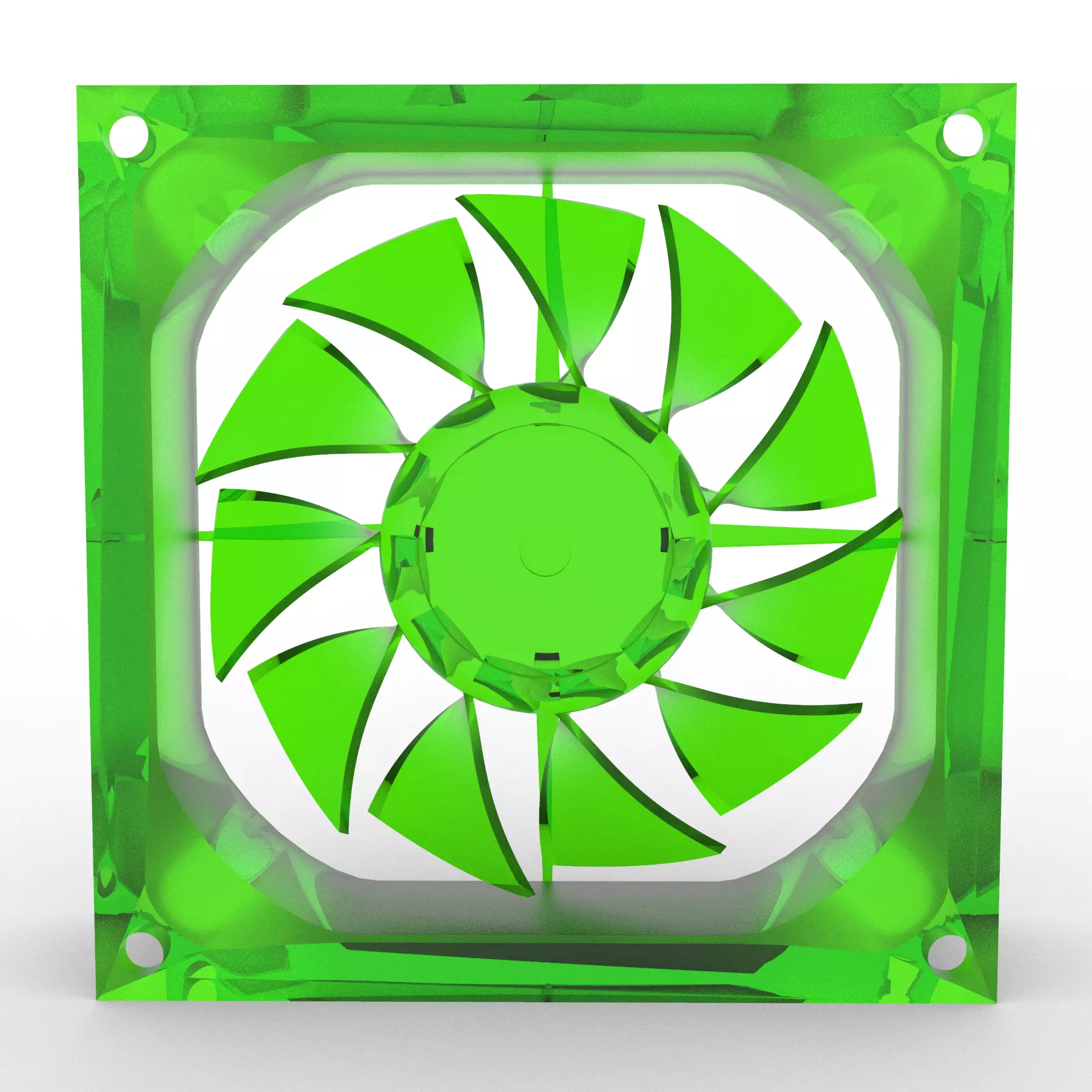CPU-Fan - Processor Fan 3D model_0