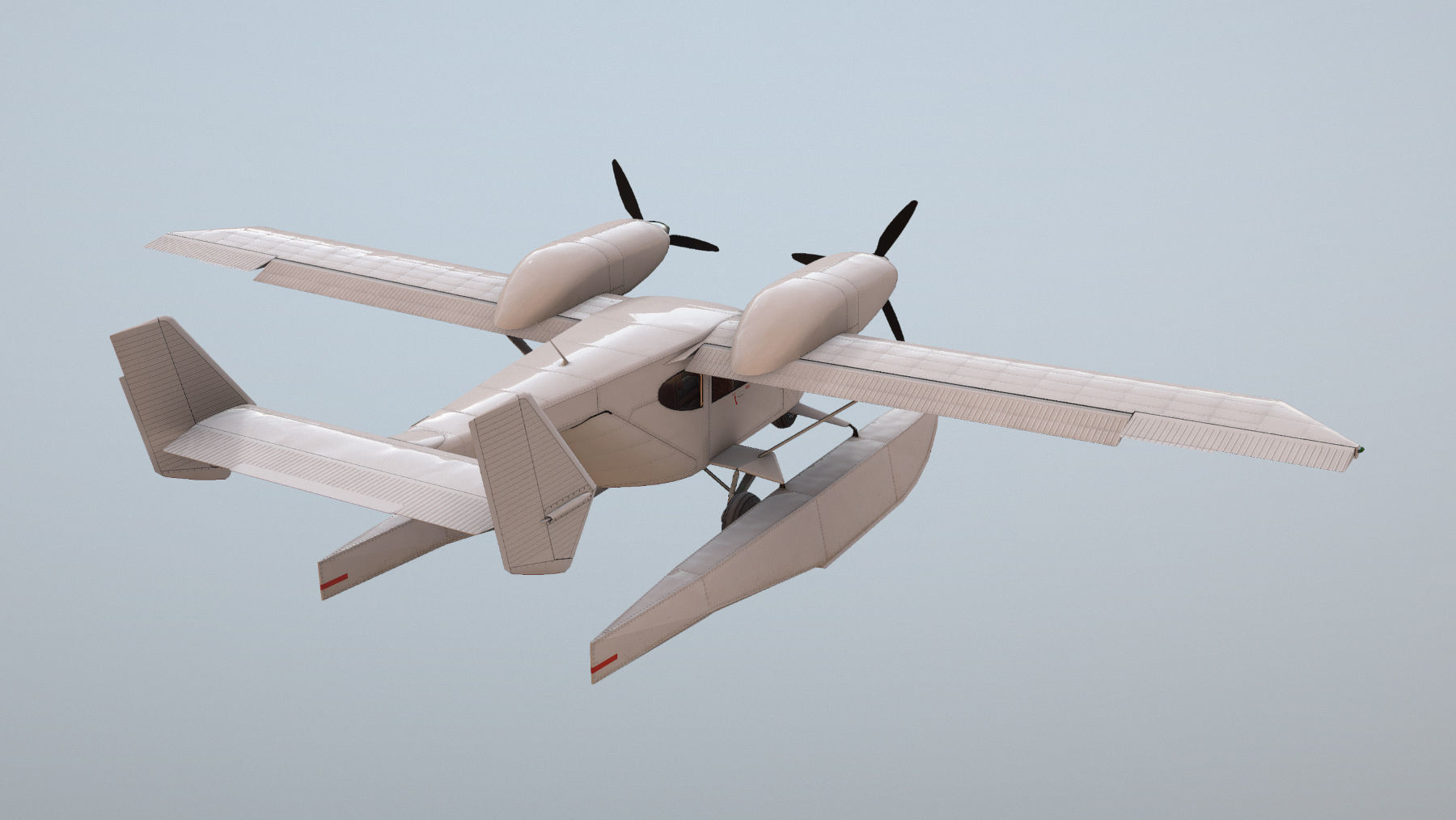 Accord-201 Floatsplane with four liveries 3D Model Collection_22