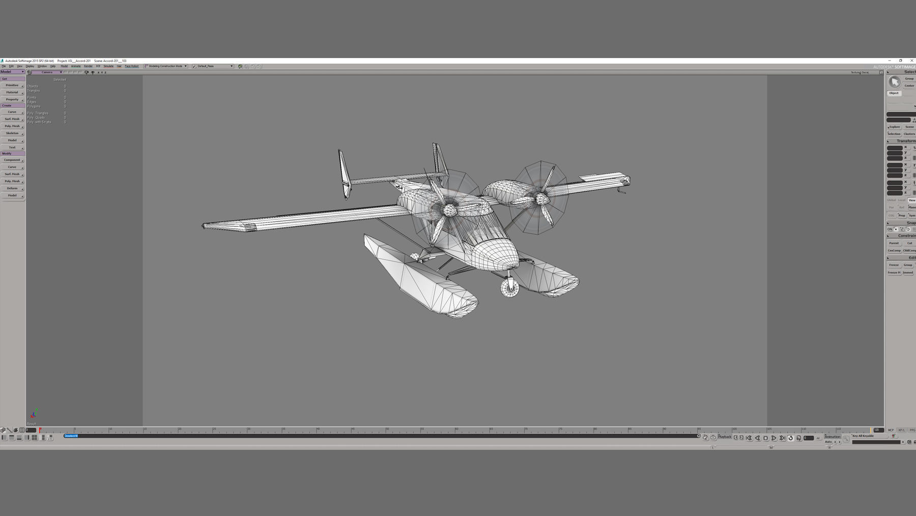 Accord-201 Floatsplane with four liveries 3D Model Collection_26