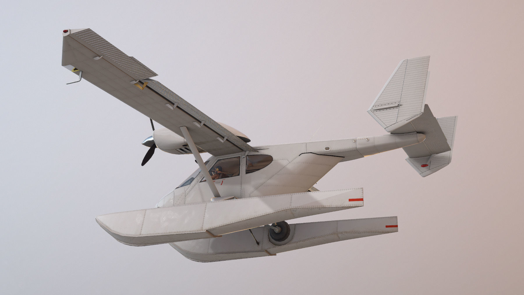 Accord-201 Floatsplane with four liveries 3D Model Collection_21