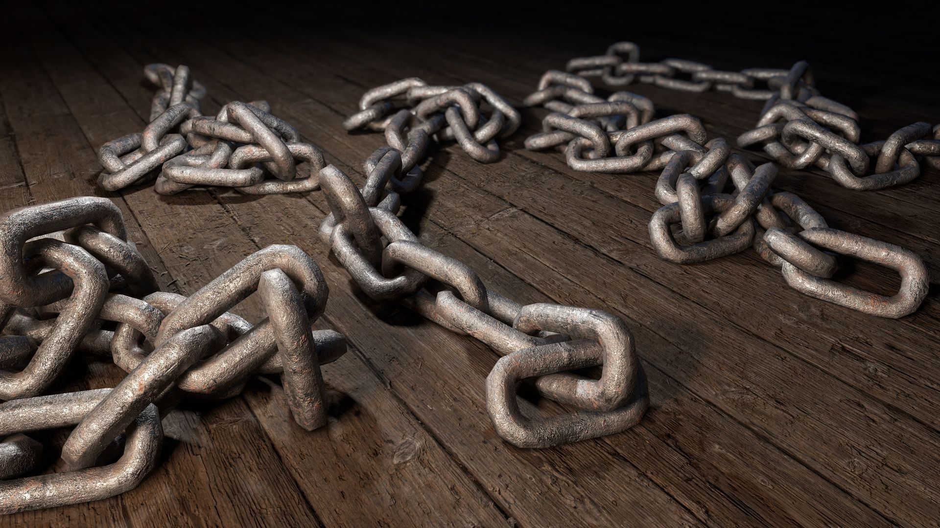 Inquisition - Chains Low-poly 3D model_3