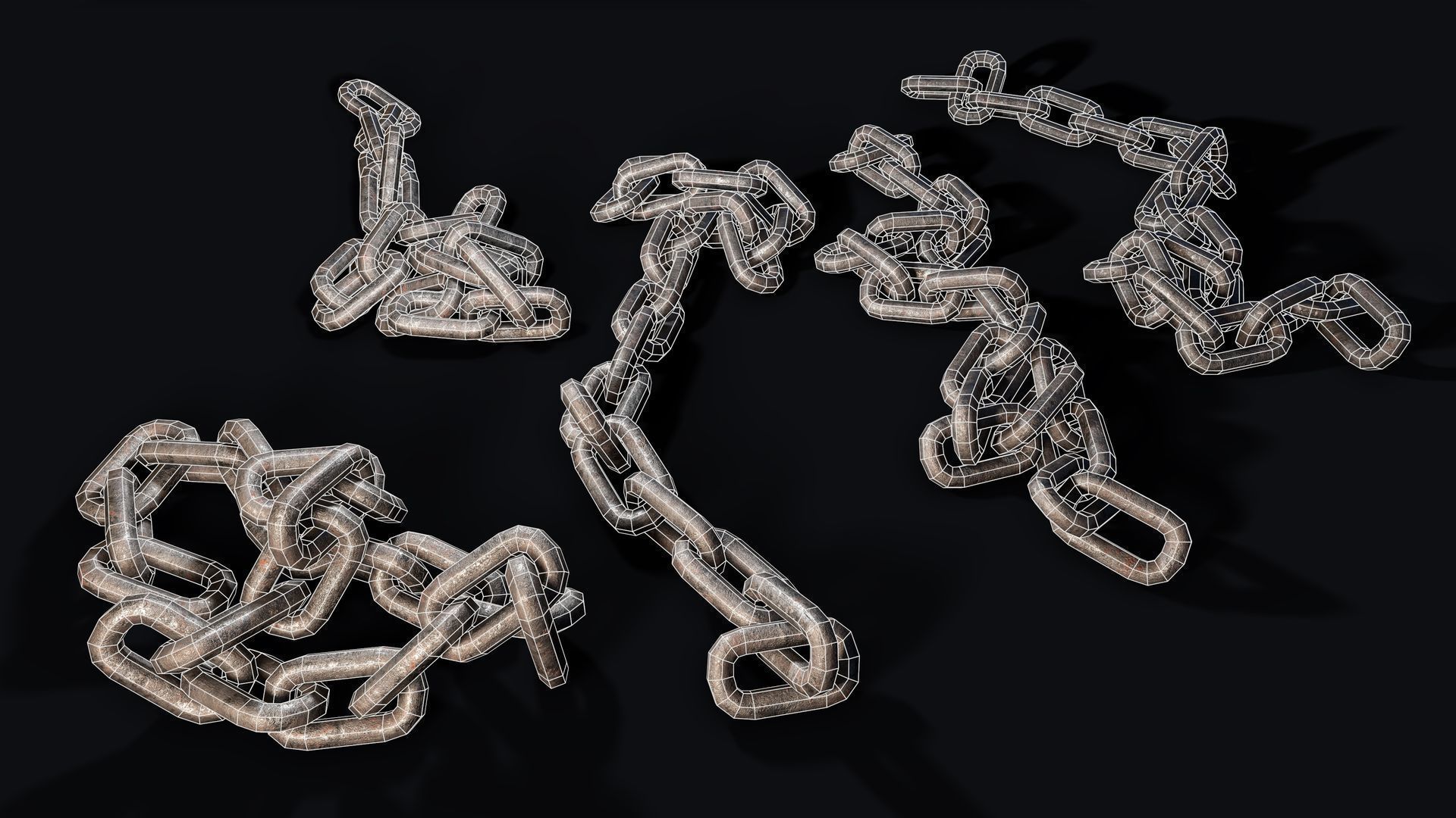 Inquisition - Chains Low-poly 3D model_12