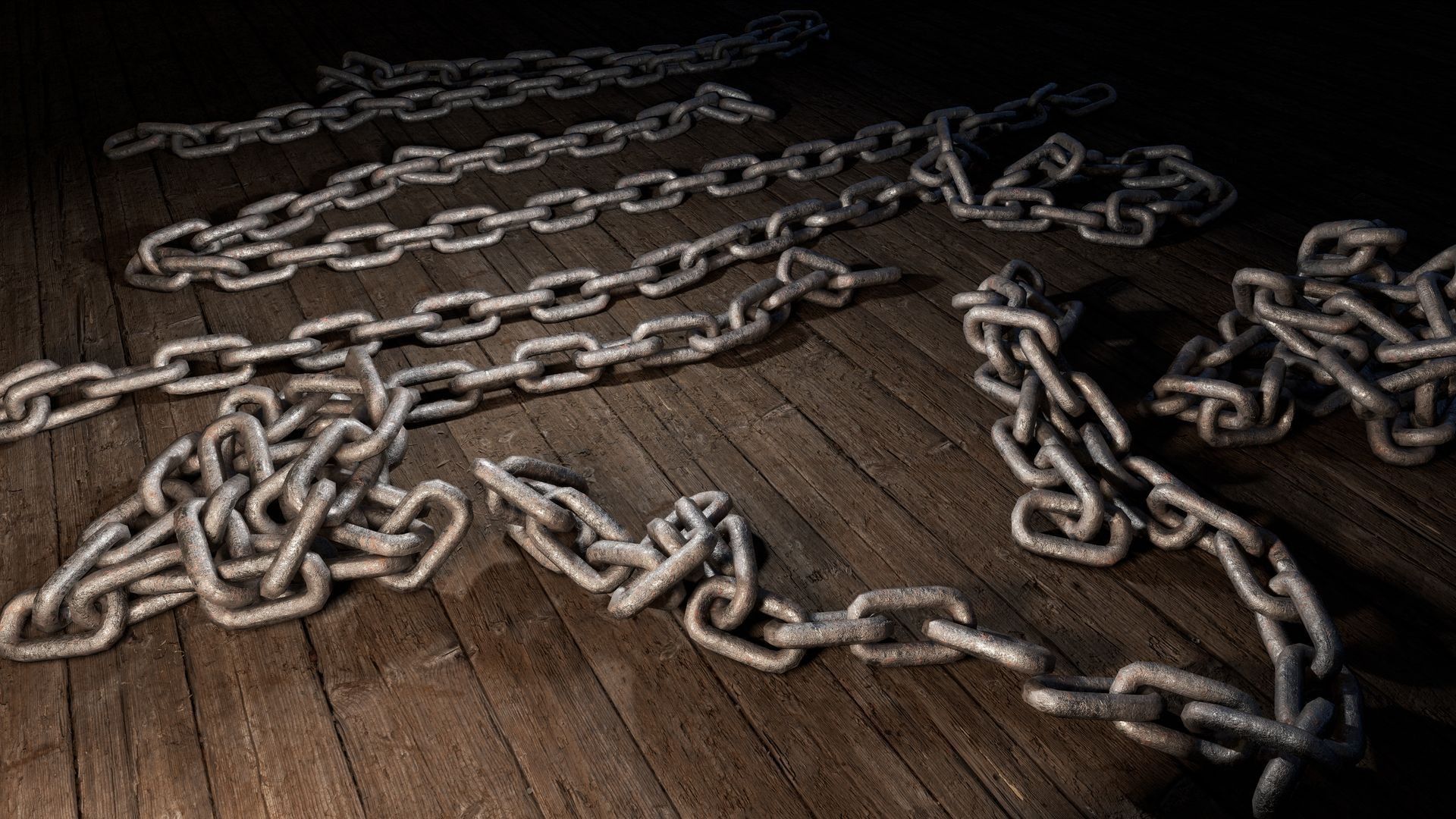 Inquisition - Chains Low-poly 3D model_5