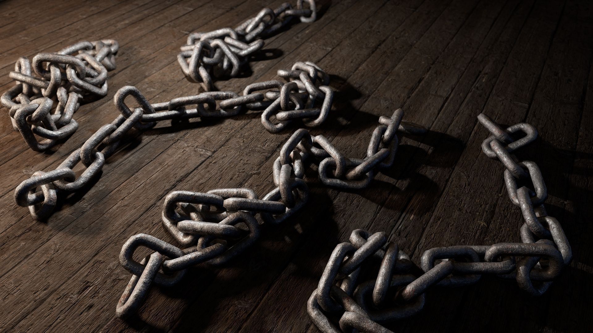 Inquisition - Chains Low-poly 3D model_4