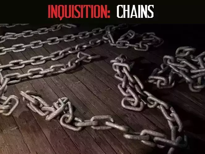 Inquisition - Chains Low-poly 3D model