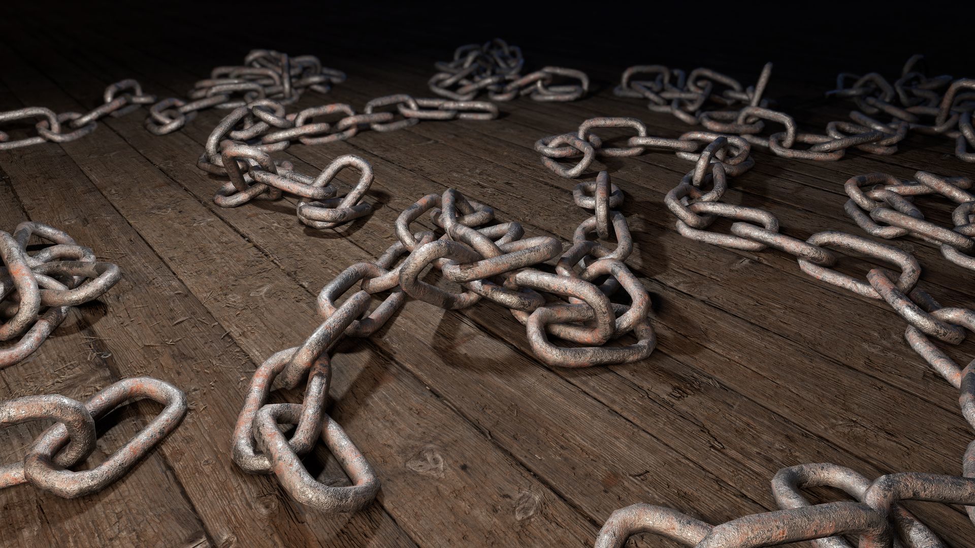 Inquisition - Chains Low-poly 3D model_11