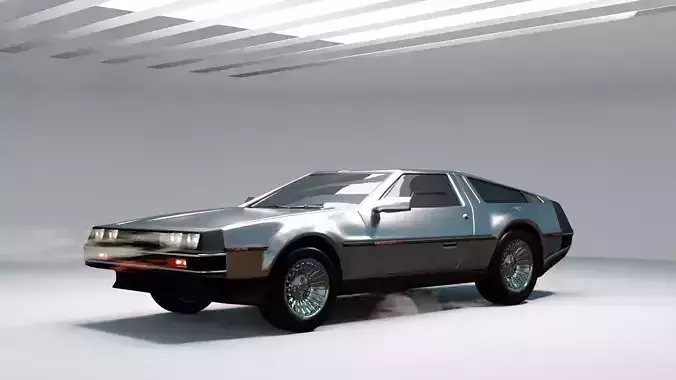 Delorean car
