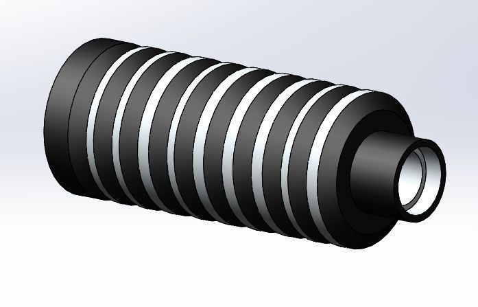 Luke Skywalker lightsaber 3D print model_12