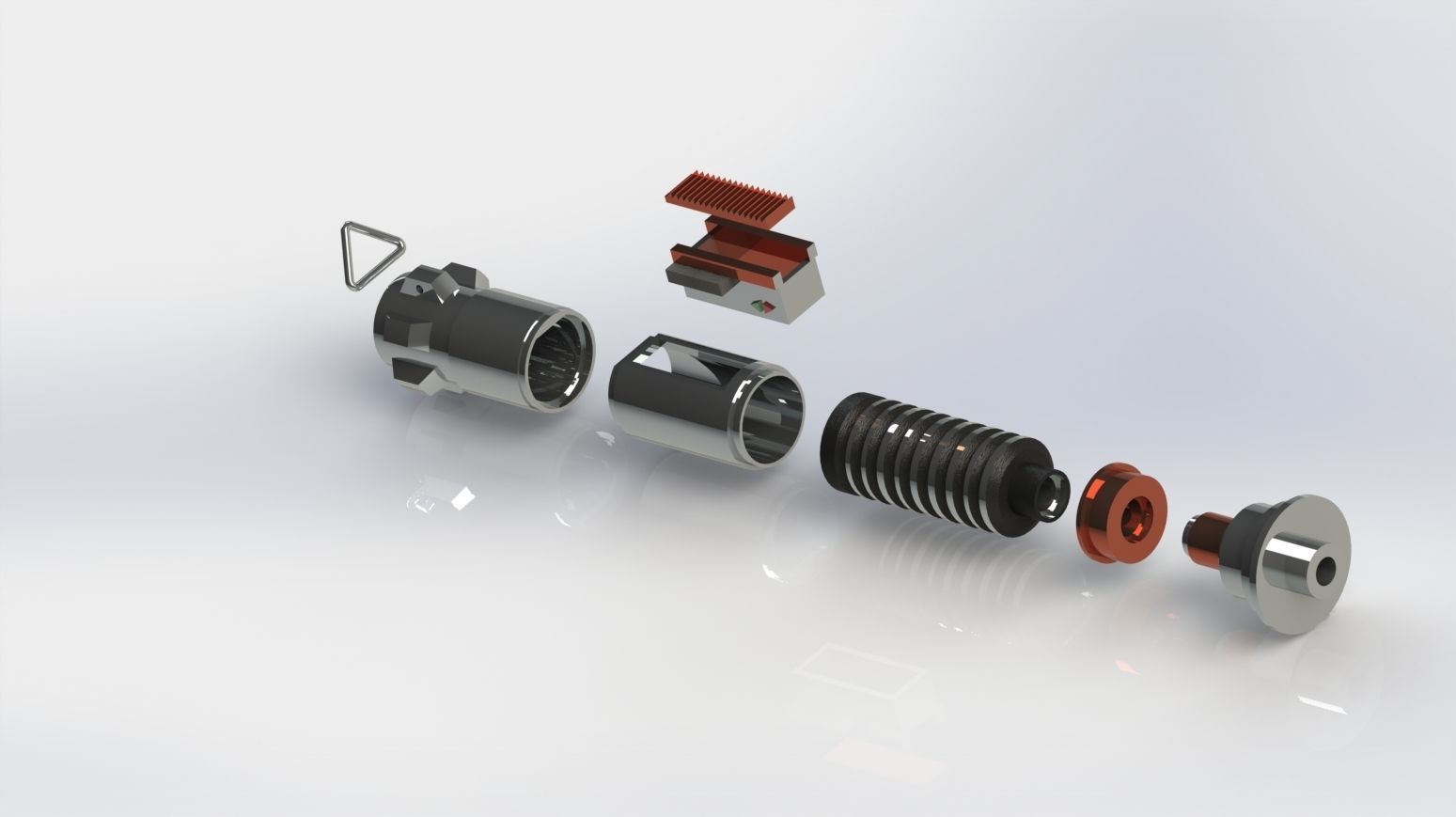 Luke Skywalker lightsaber 3D print model_4